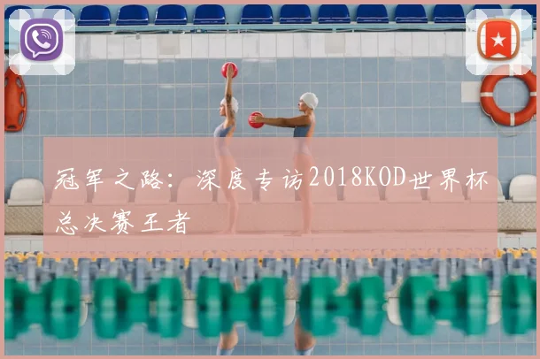 冠军之路：深度专访2018KOD世界杯总决赛王者